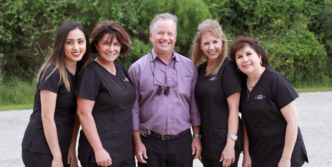 The Horseshoe Bay Dental Team smiling